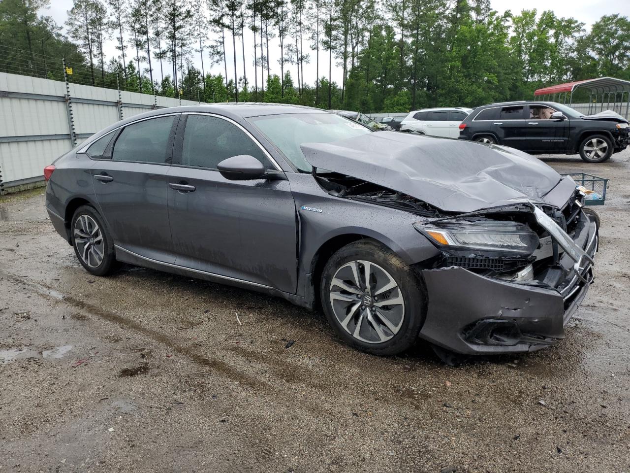 2022 HONDA ACCORD HYBRID EXL VIN:1HGCV3F57NA020073