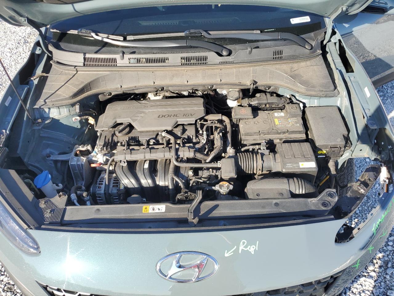 2022 HYUNDAI KONA SEL VIN:KM8K32AB0NU856163