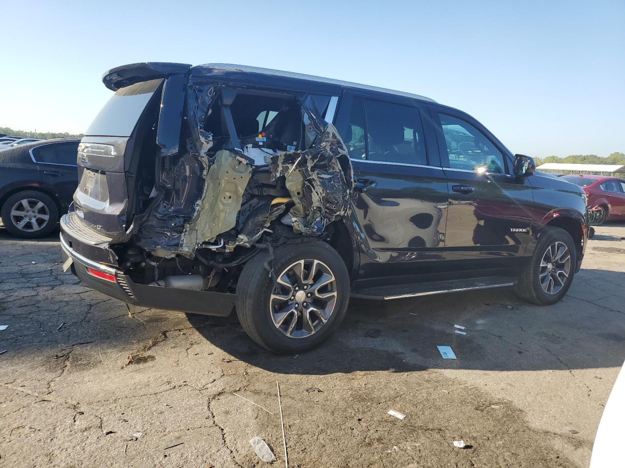 2023 CHEVROLET TAHOE C1500 LT VIN:1GNSCNKD1PR123123