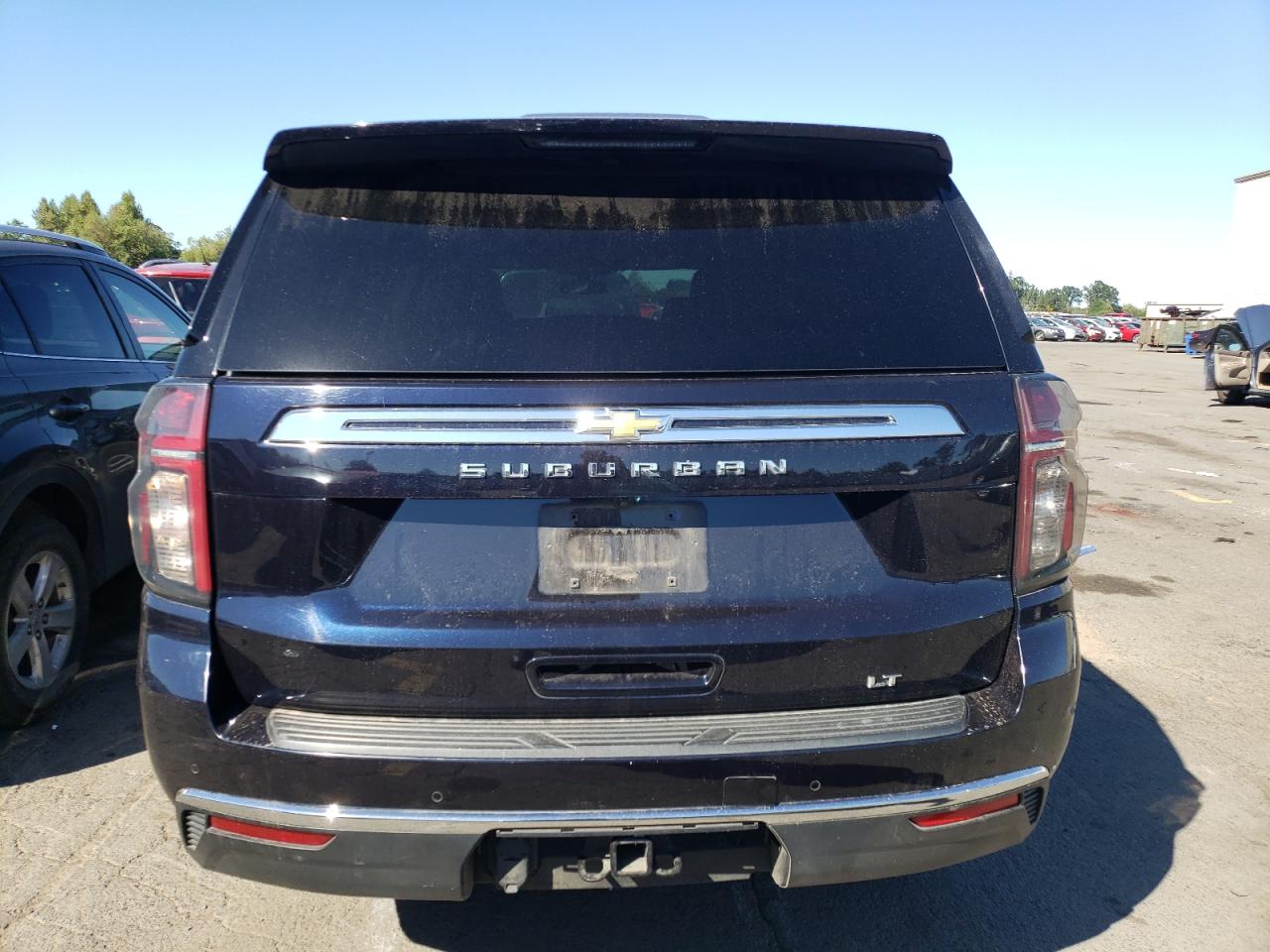 2022 CHEVROLET SUBURBAN K1500 LT VIN:1GNSKCKDXNR326340