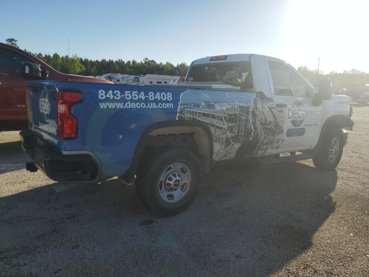 2022 CHEVROLET SILVERADO C2500 HEAVY DUTY VIN:1GC0WLE70NF140141