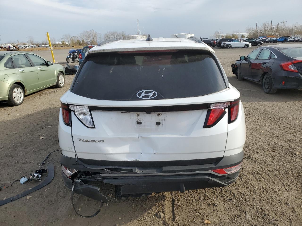 2022 HYUNDAI TUCSON SEL VIN:KM8JB3AE0NU048507