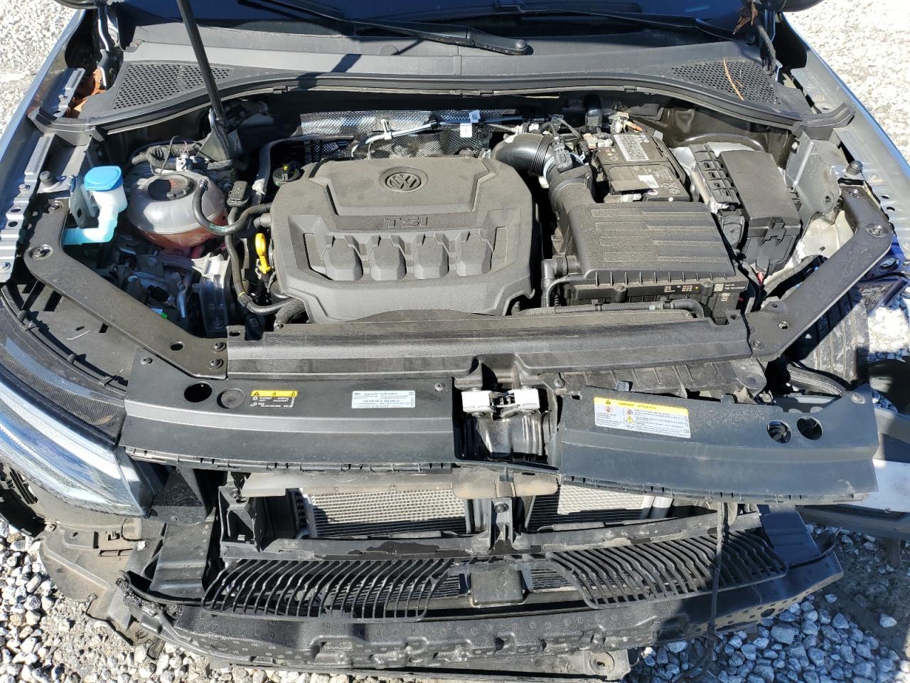 2022 VOLKSWAGEN TIGUAN SE VIN:3VV3B7AX3NM087281