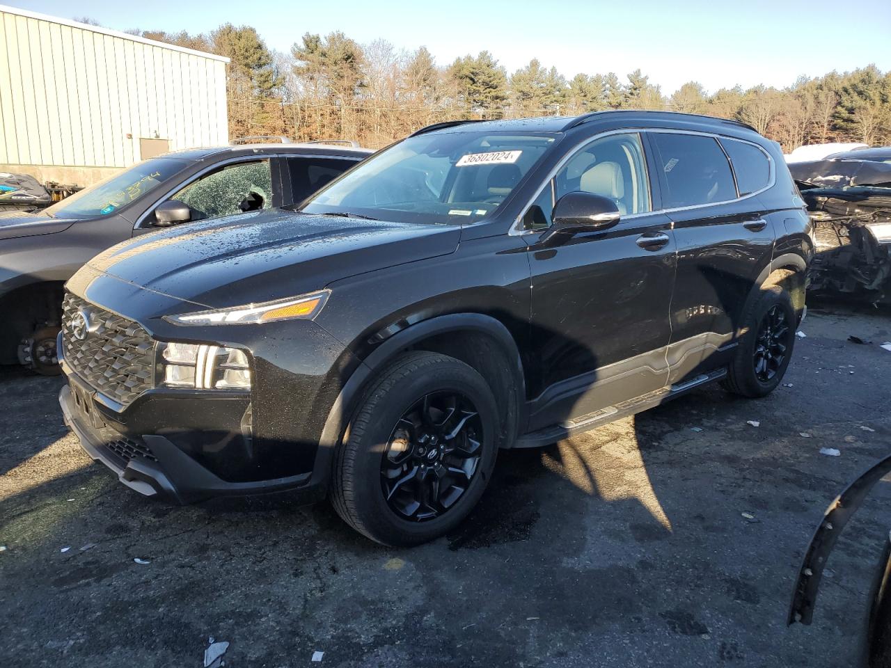 2022 HYUNDAI SANTA FE SEL VIN:5NMS6DAJ0NH385508