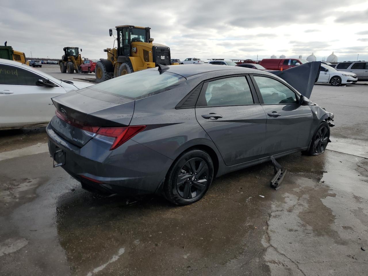 2023 HYUNDAI ELANTRA BLUE VIN:KMHLM4AJ5PU082077