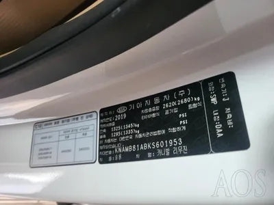2019 Kia Carnival KNAMB81ABKS601953 VIN:KNAMB81ABKS601953