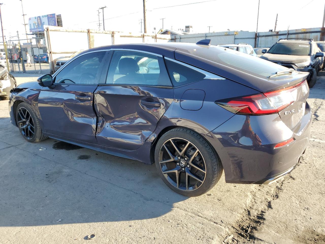 2022 HONDA CIVIC SPORT TOURING VIN:19XFL1H87NE014834