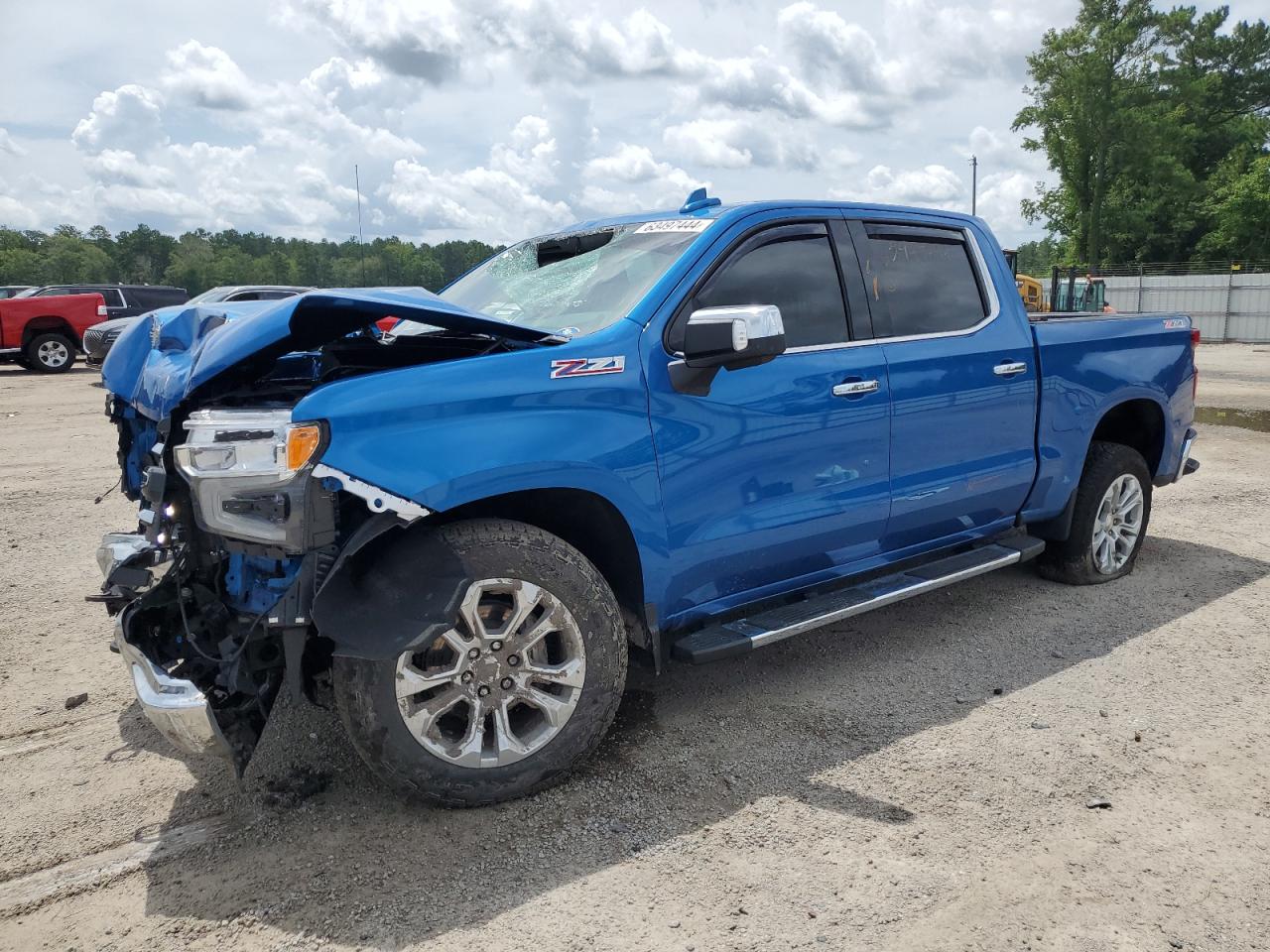 2022 CHEVROLET SILVERADO K1500 LTZ VIN:1GCUDGEL9NZ534120