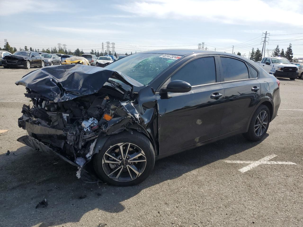 2022 KIA FORTE FE VIN:3KPF24AD9NE497416