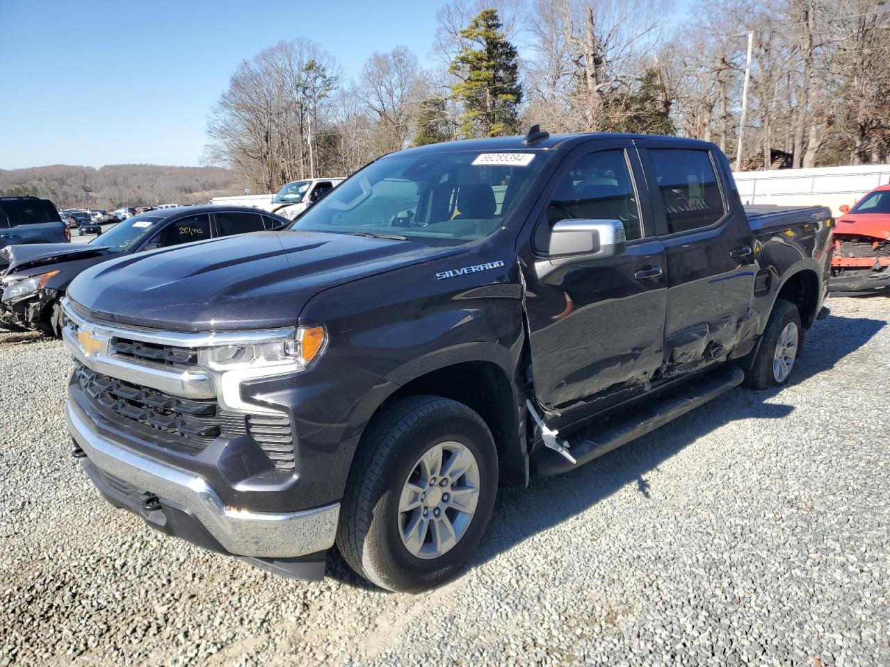 2022 CHEVROLET SILVERADO K1500 LT VIN:3GCPDDEKXNG638375