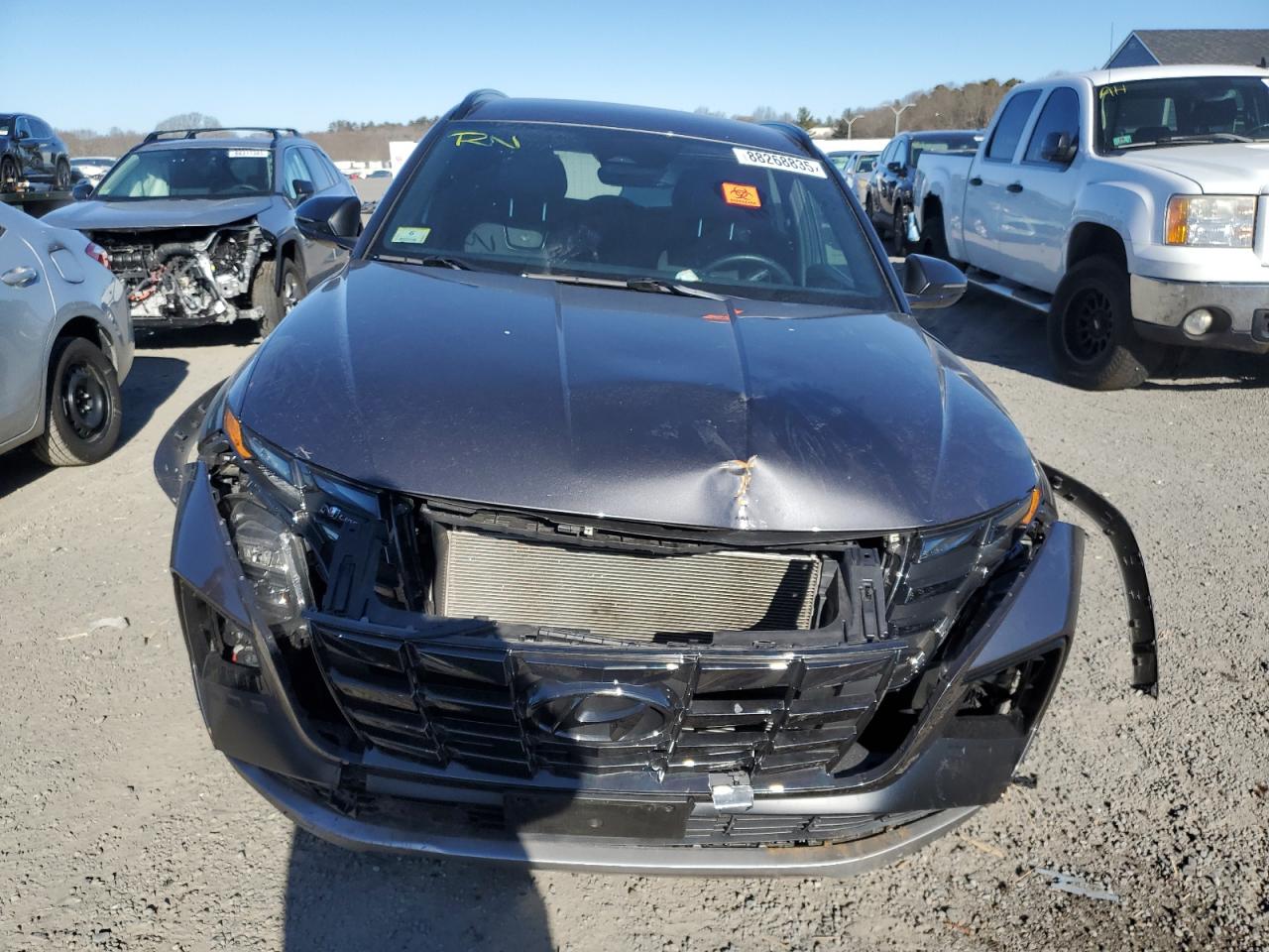 2022 HYUNDAI TUCSON N LINE VIN:KM8JFCAEXNU150949