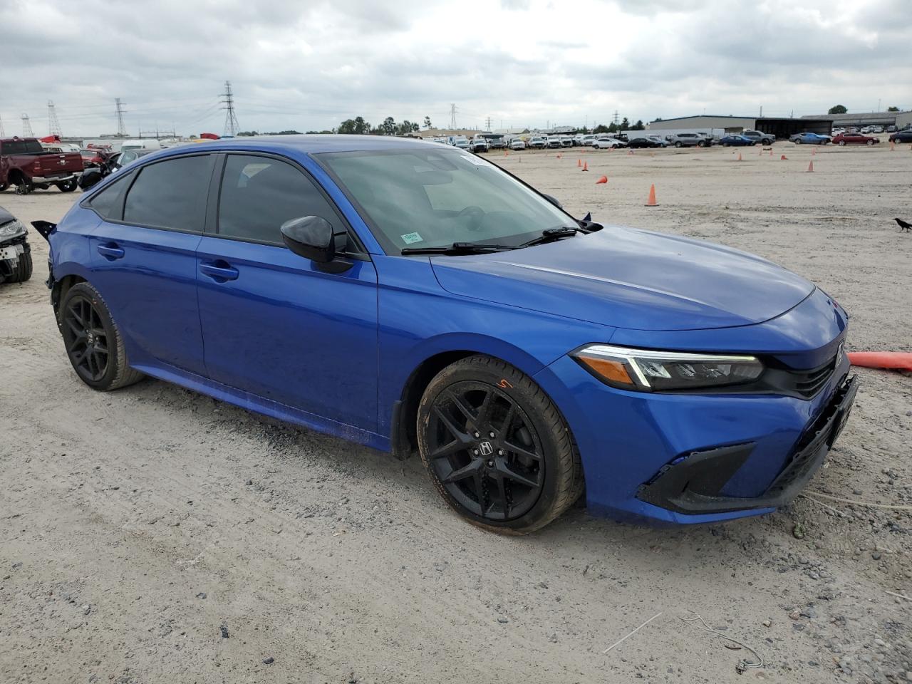 2022 HONDA CIVIC SPORT VIN:2HGFE2F52NH542649