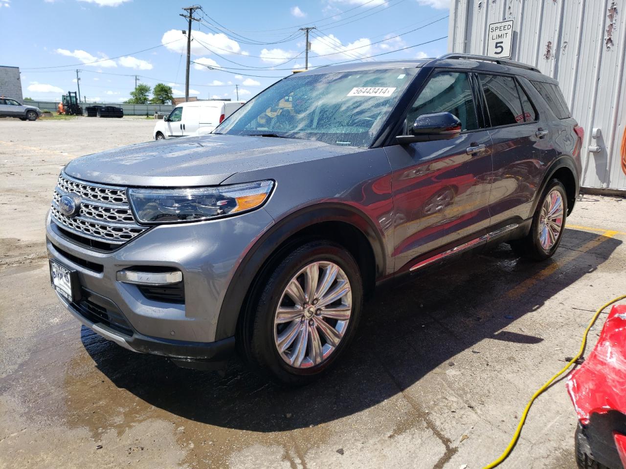 2022 FORD EXPLORER LIMITED VIN:1FMSK8FH8NGA43767