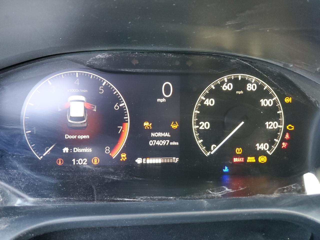 2024 HONDA HR-V SPORT VIN:3CZRZ1H52RM705082