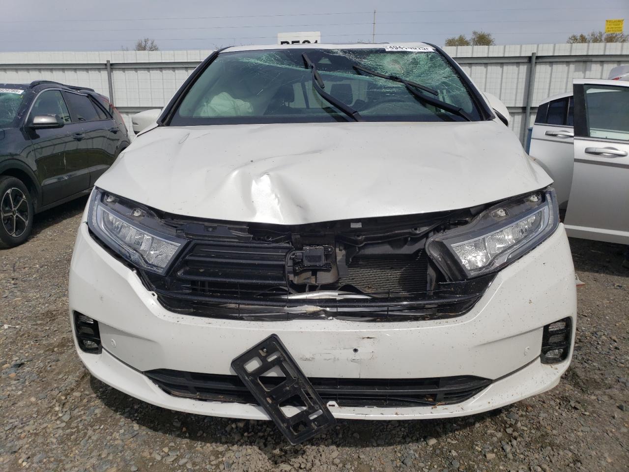 2022 HONDA ODYSSEY ELITE VIN:5FNRL6H91NB067087