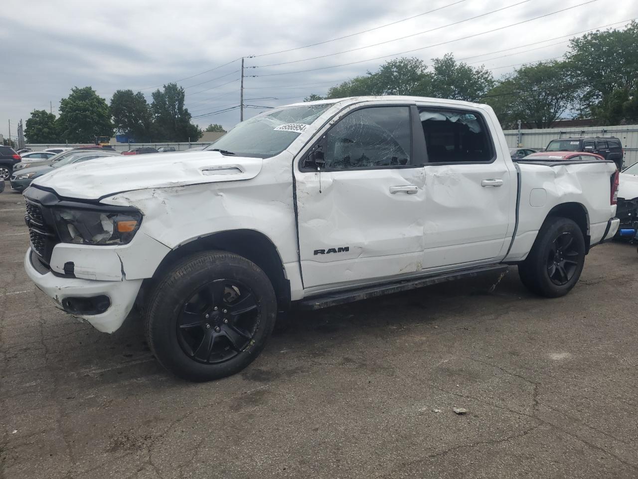 2022 RAM 1500 BIG HORN/LONE STAR VIN:1C6RREFT0NN201989