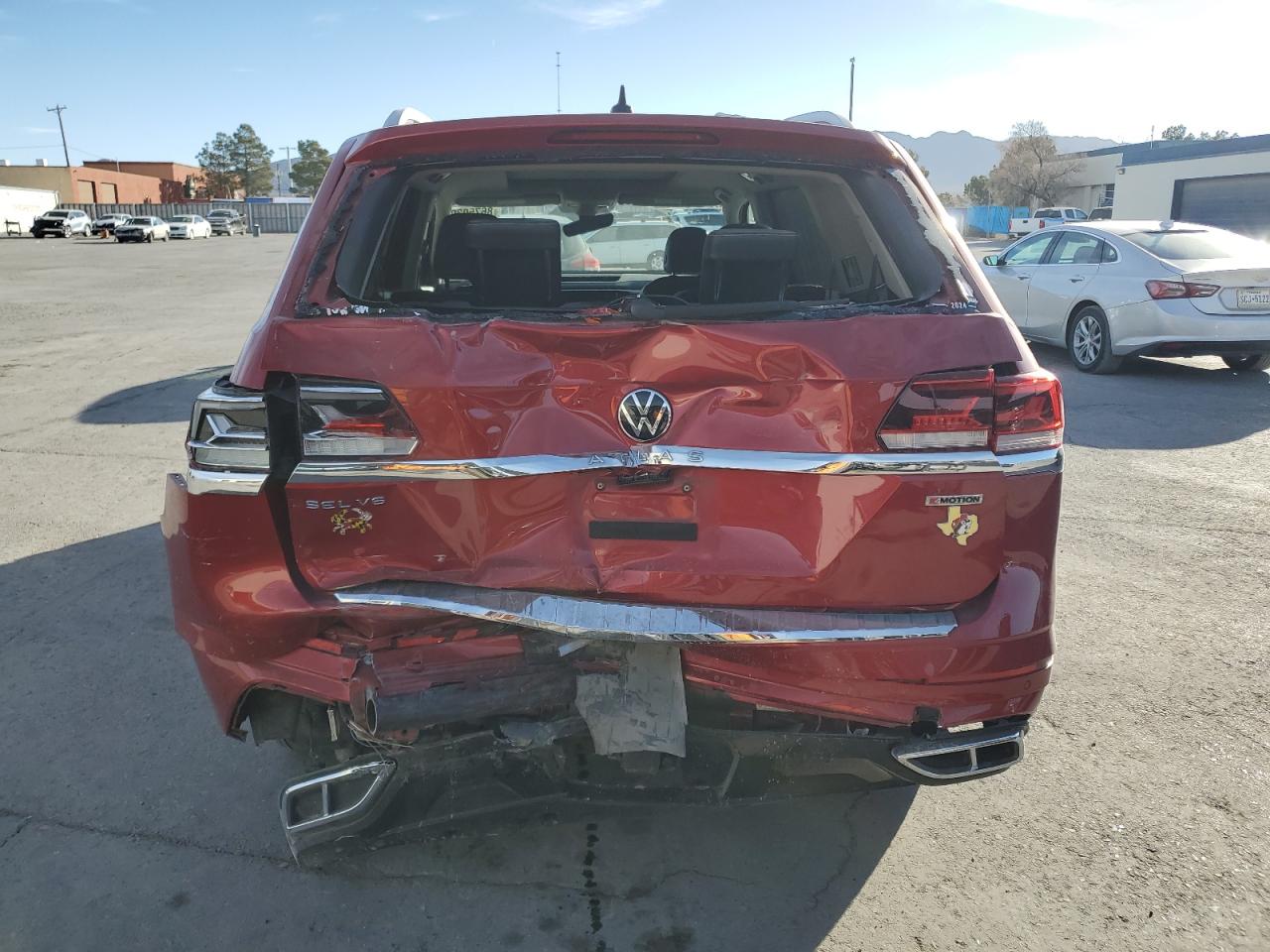 2022 VOLKSWAGEN ATLAS SEL PREMIUM R-LINE VIN:1V2FR2CAXNC533378