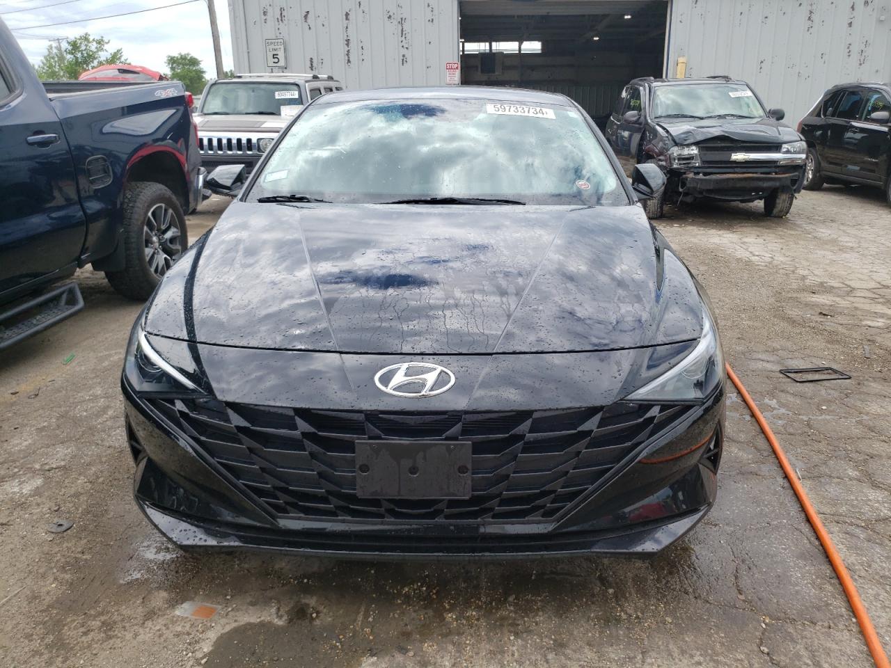 2022 HYUNDAI ELANTRA SEL VIN:KMHLM4AG7NU278376