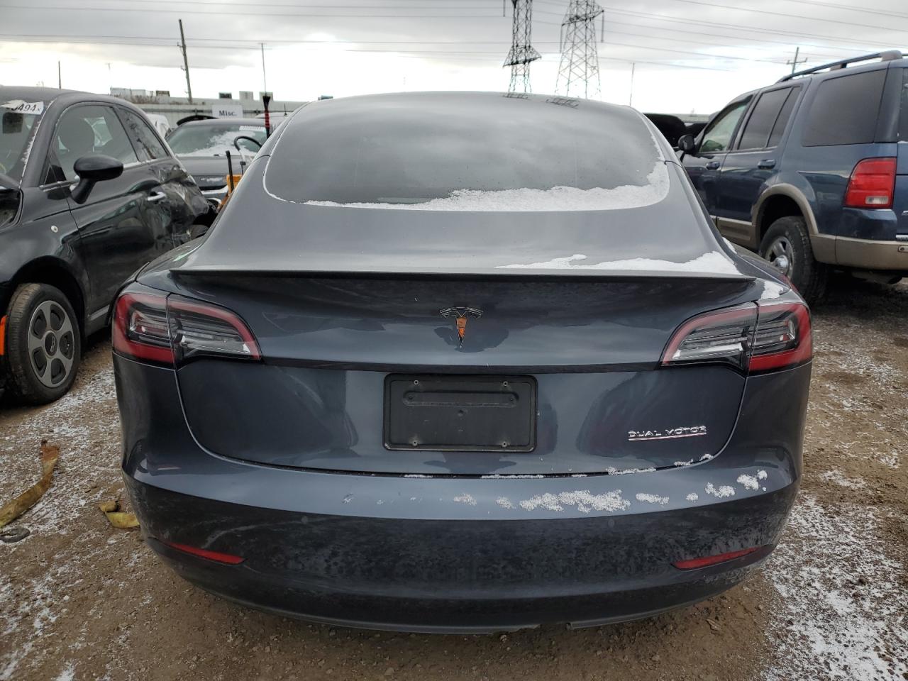 2022 TESLA MODEL 3  VIN:5YJ3E1EC8NF337354