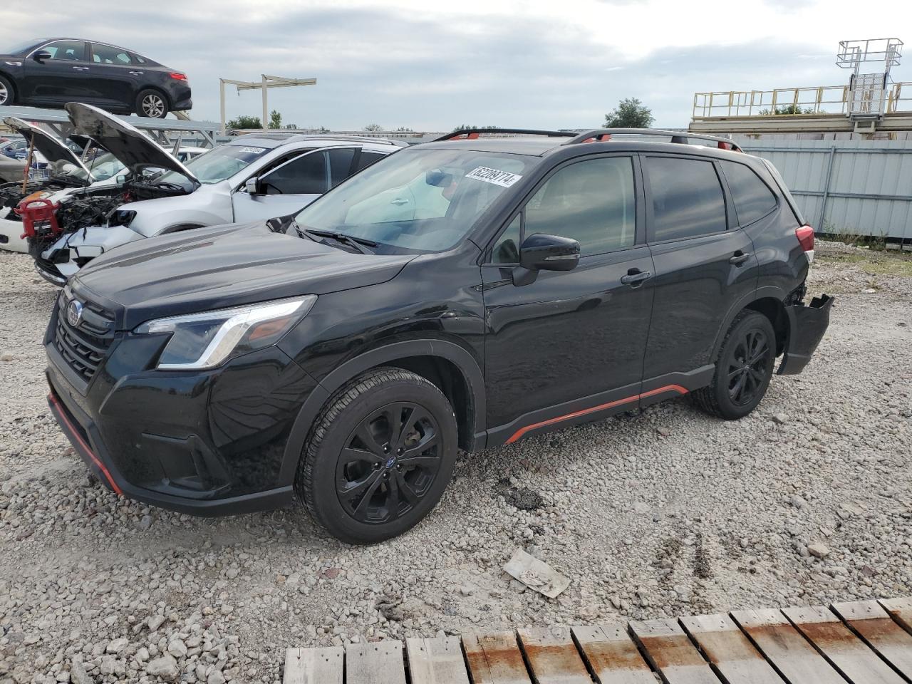 2023 SUBARU FORESTER SPORT VIN:JF2SKAJC4PH547433