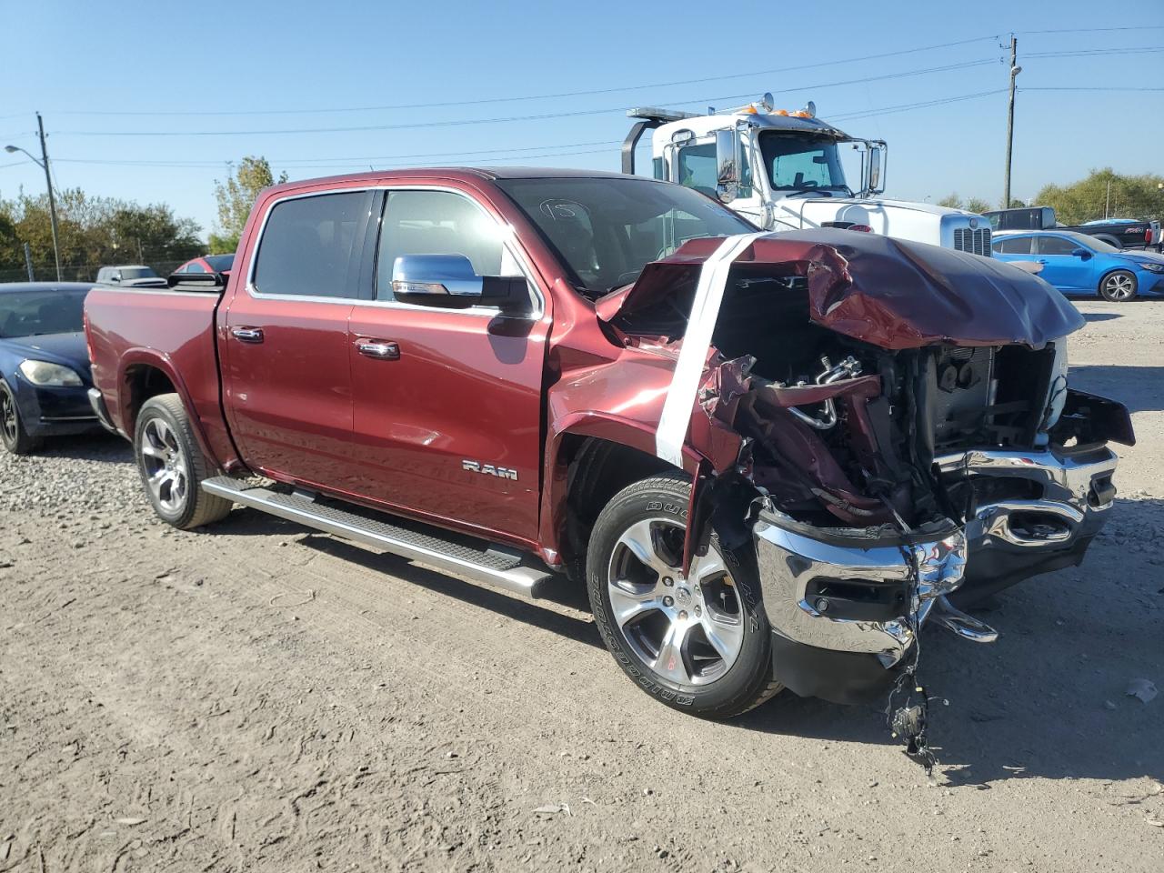 2022 RAM 1500 LARAMIE VIN:1C6SRFJT0NN216751