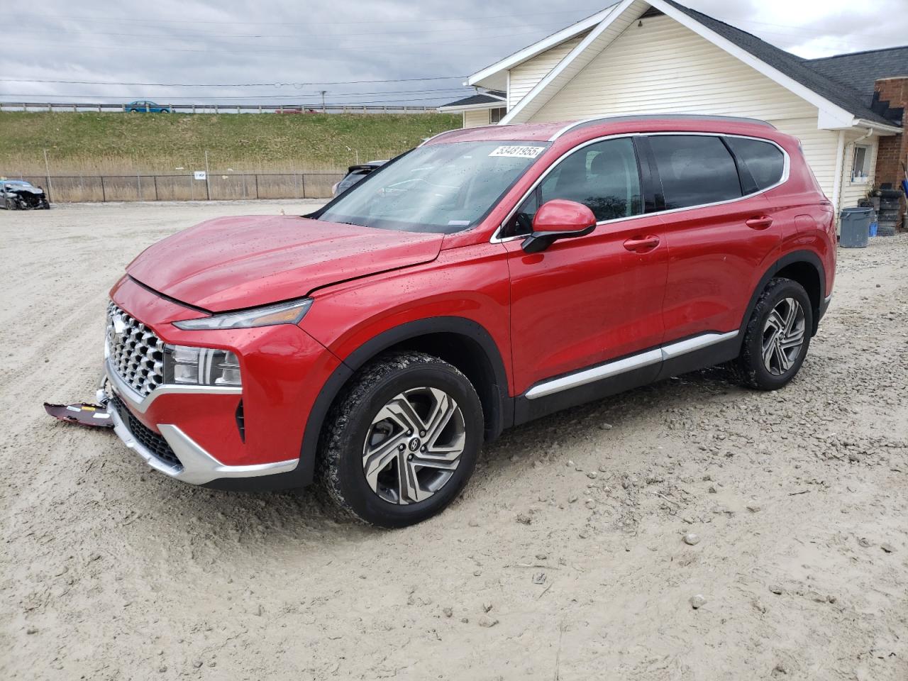 2022 HYUNDAI SANTA FE SEL VIN:5NMS2DAJ3NH450914