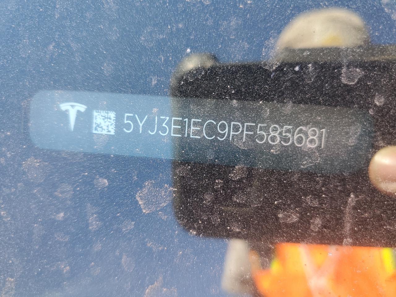 2023 TESLA MODEL 3  VIN:5YJ3E1EC9PF585681