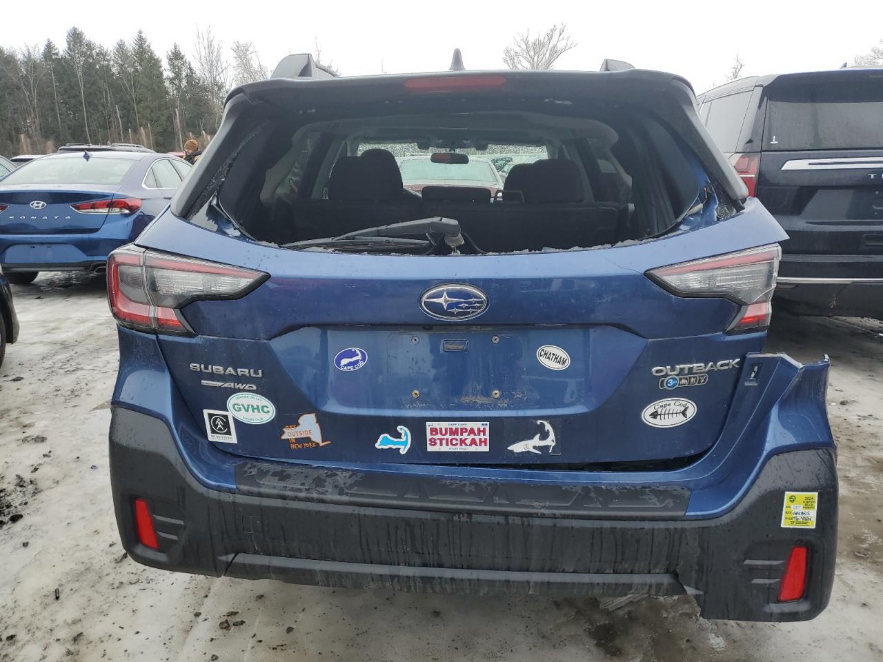 2022 SUBARU OUTBACK PREMIUM VIN:4S4BTAFCXN3100566