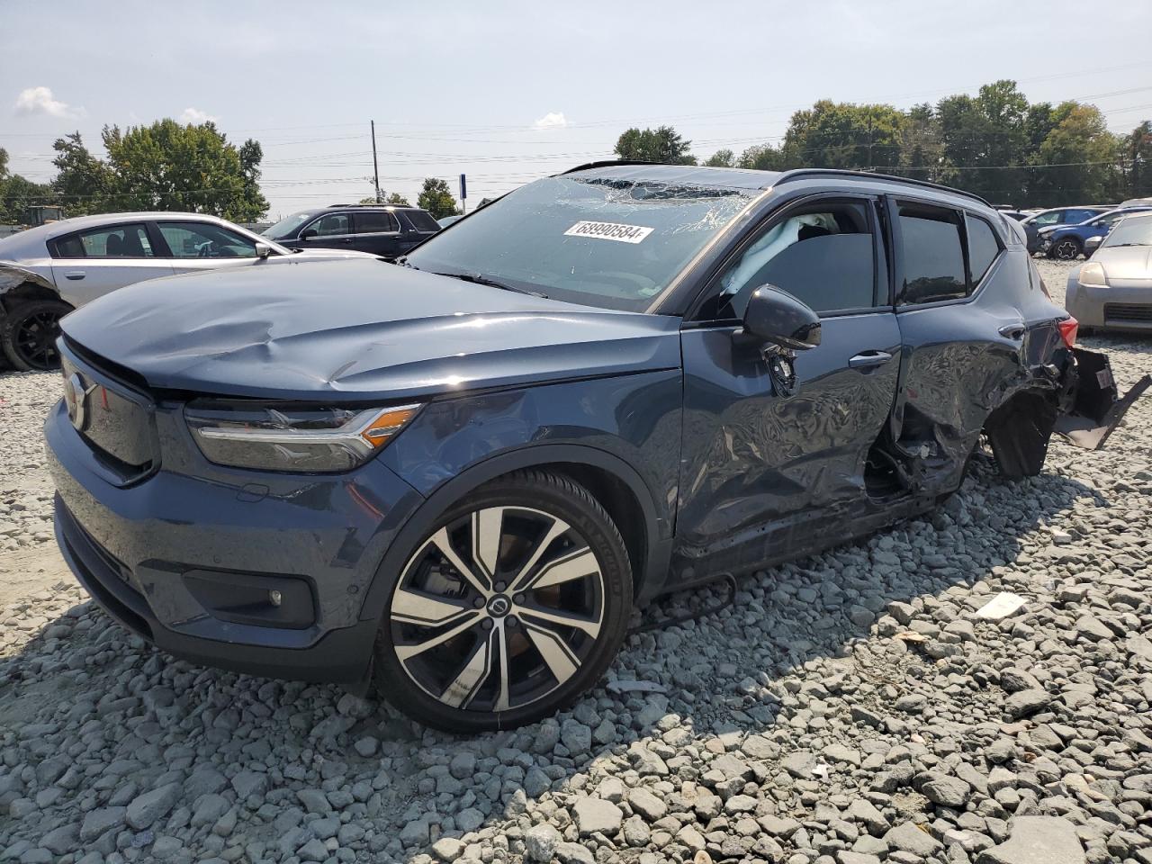 2022 VOLVO XC40 P8 RECHARGE PLUS VIN:YV4ED3UR6N2678104