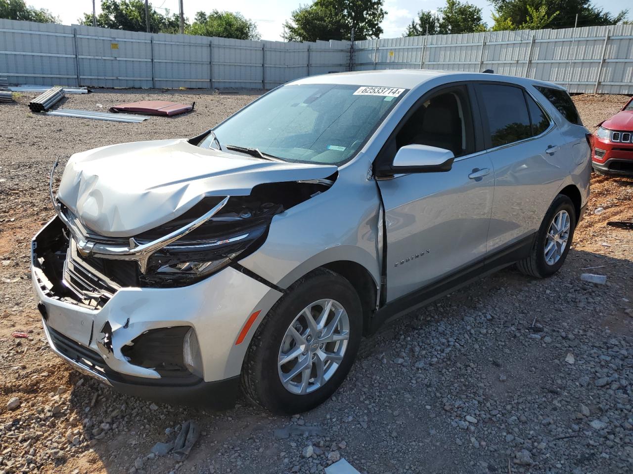 2022 CHEVROLET EQUINOX LT VIN:3GNAXKEV2NL254021
