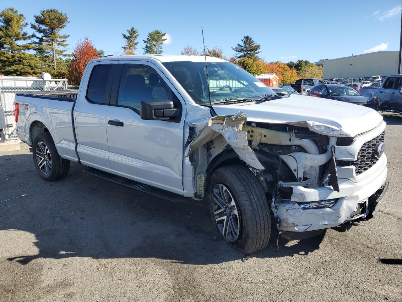 2022 FORD F150 SUPER CAB VIN:1FTFX1E5XNKF18418