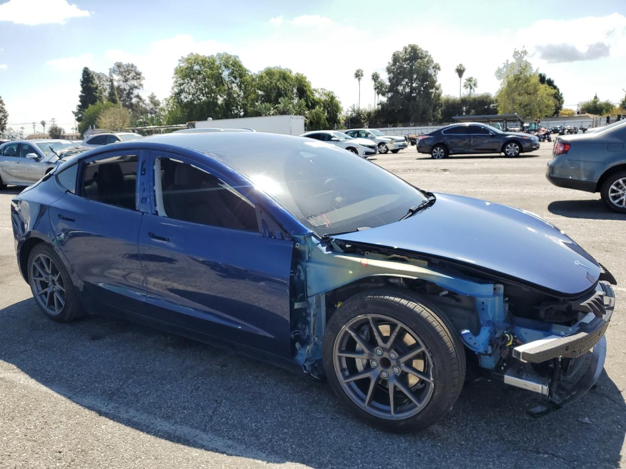 2023 TESLA MODEL 3  VIN:5YJ3E1EA3PF612596