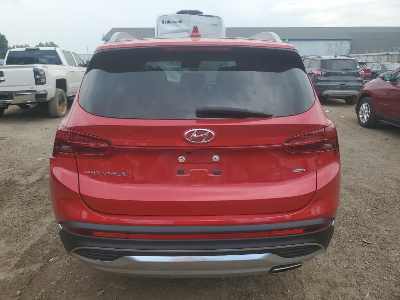 2022 HYUNDAI SANTA FE SEL VIN:5NMS2DAJ5NH445195