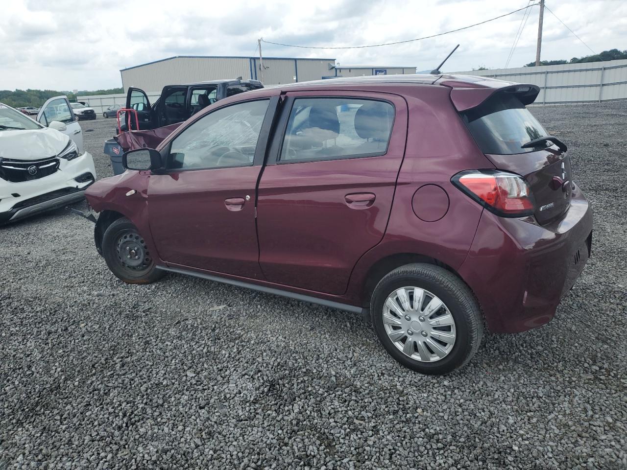 2022 MITSUBISHI MIRAGE ES VIN:ML32AUHJ5NH008827