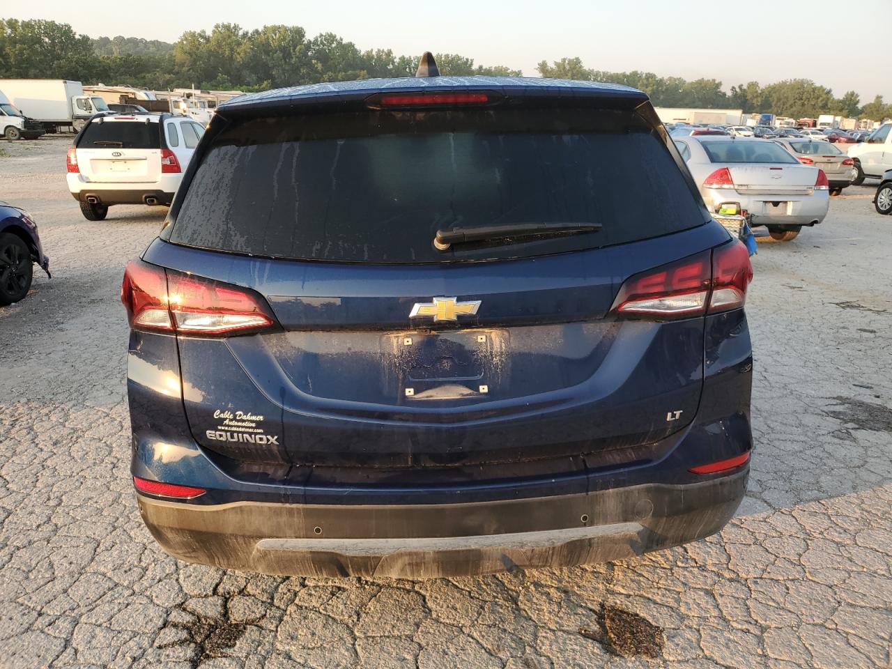 2022 CHEVROLET EQUINOX LT VIN:3GNAXKEV0NL257211