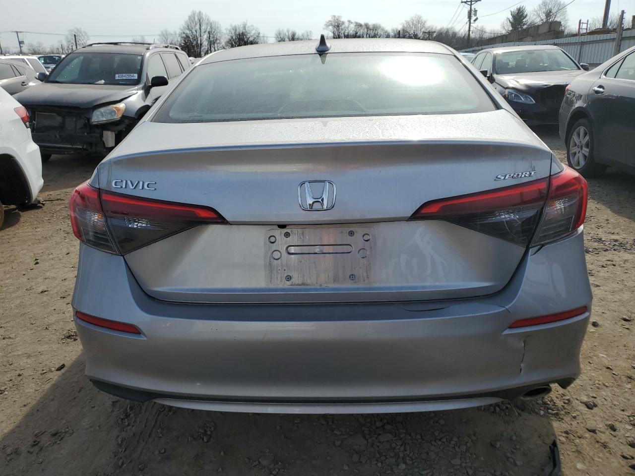 2022 HONDA CIVIC SPORT VIN:2HGFE2F59NH525542