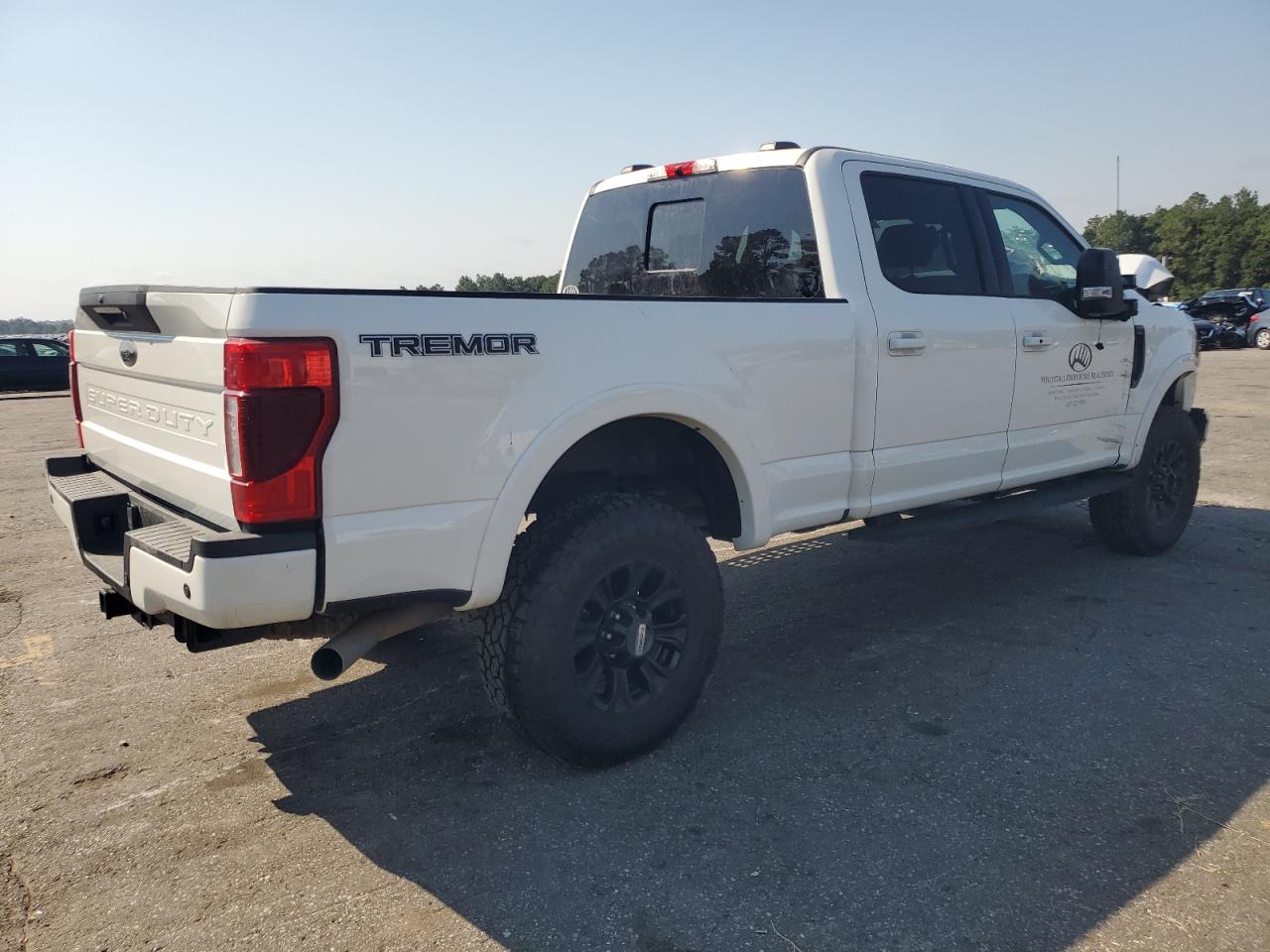 2022 FORD F250 SUPER DUTY VIN:1FT7W2BN2NEE76777