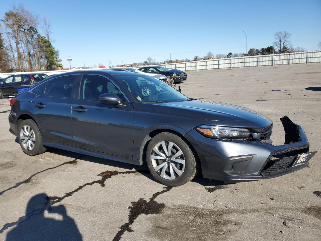 2023 HONDA CIVIC LX VIN:2HGFE2F27PH554918