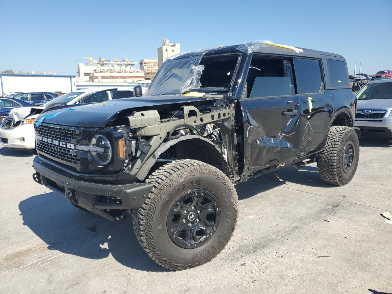 2022 FORD BRONCO BASE VIN:1FMEE5DP5NLB84218