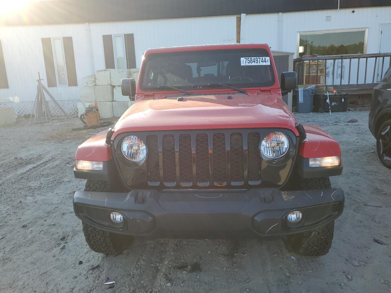 2022 JEEP GLADIATOR SPORT VIN:1C6HJTAG4NL115291