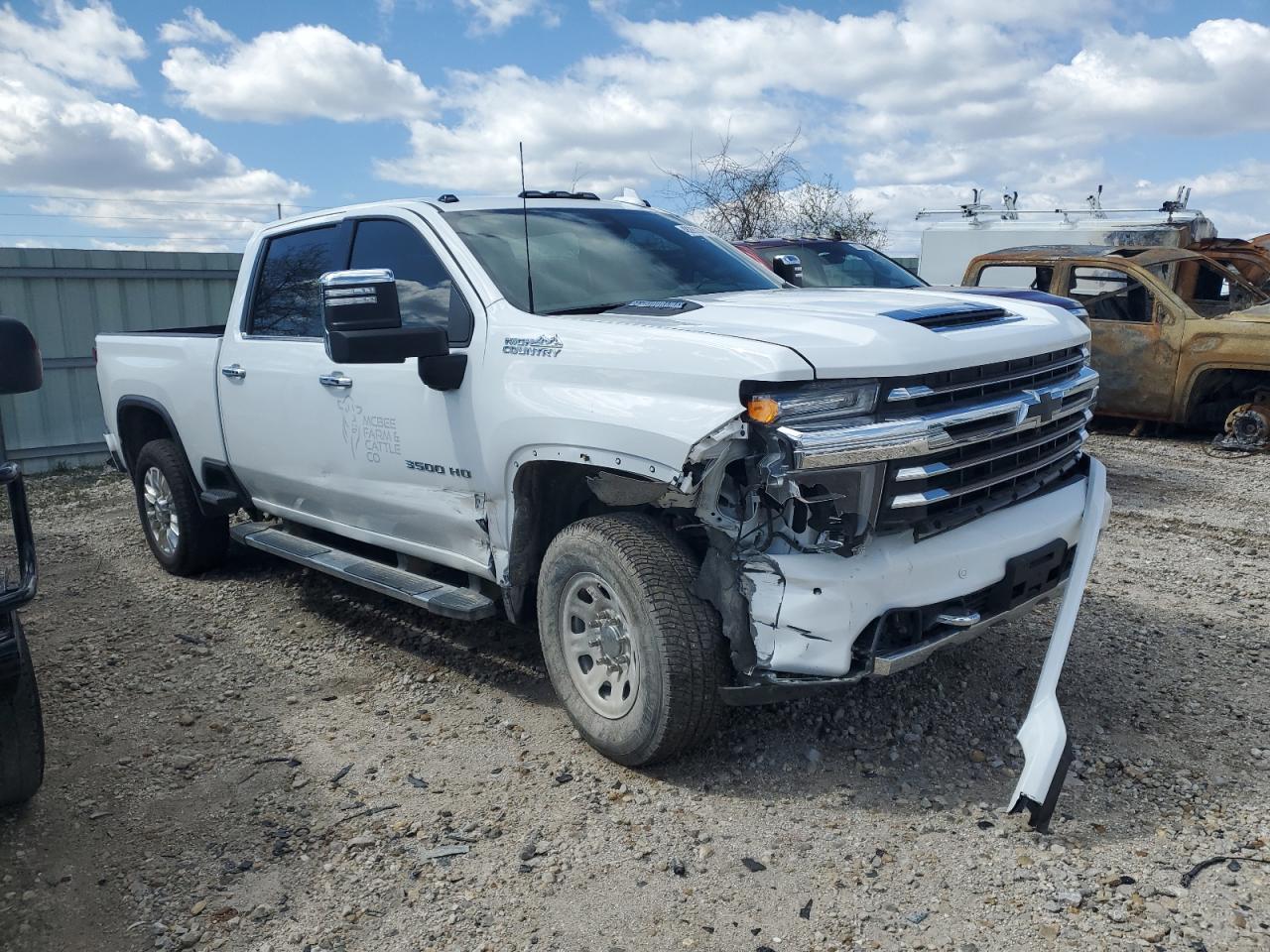 2022 CHEVROLET SILVERADO K3500 HIGH COUNTRY VIN:2GC4YVEYXN1213328