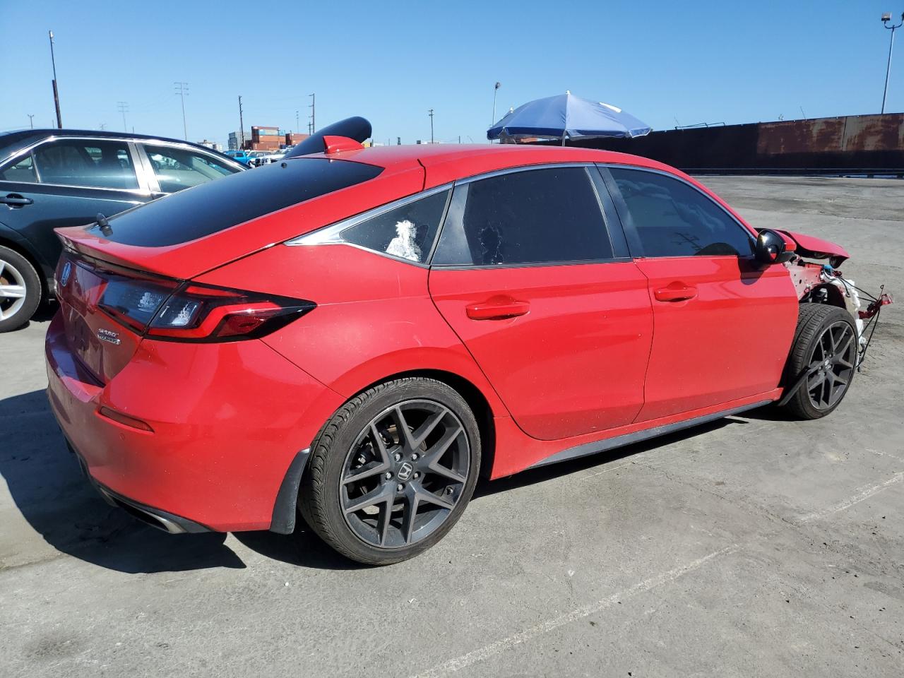 2022 HONDA CIVIC SPORT TOURING VIN:19XFL1H82NE015003