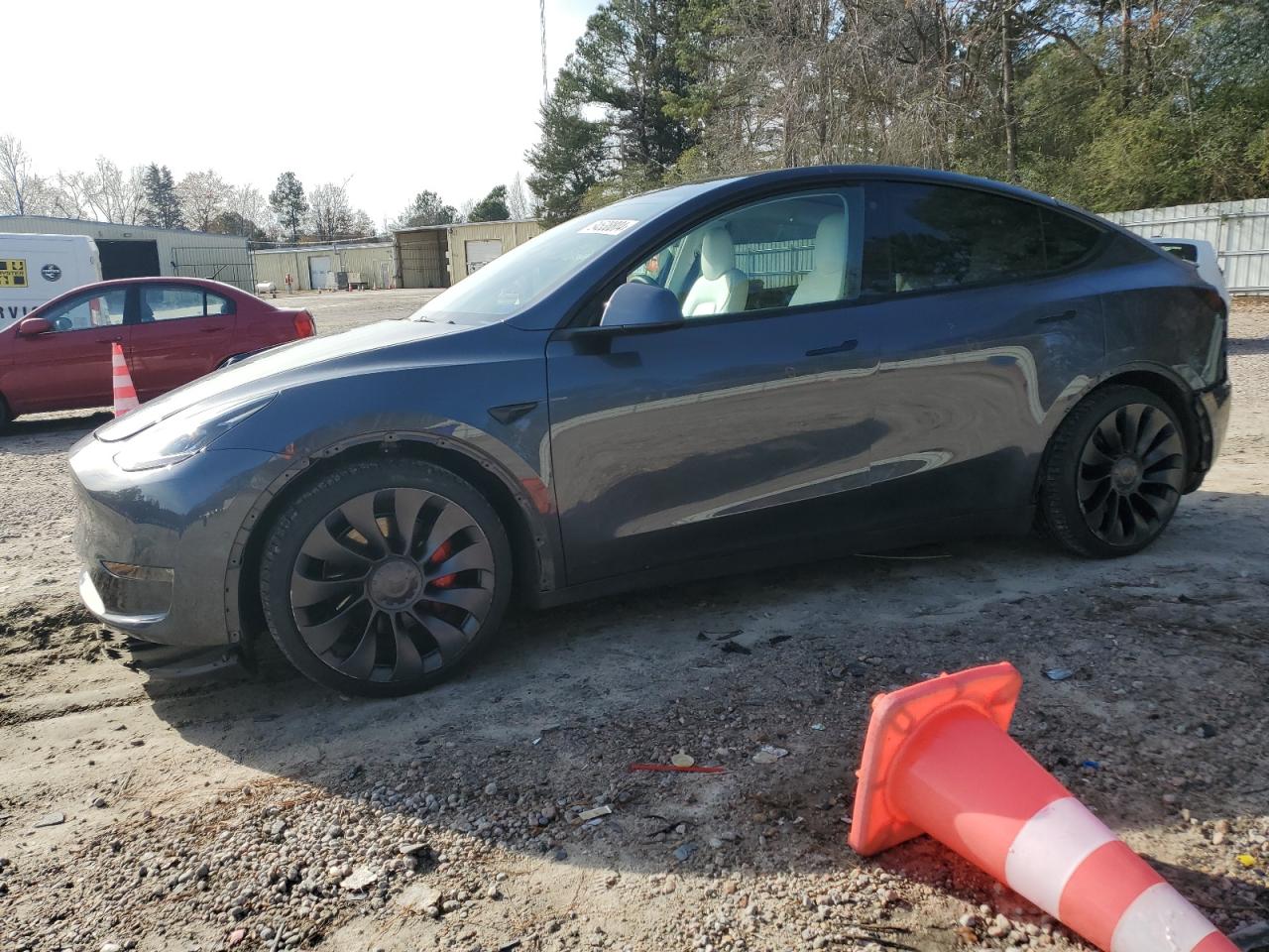2022 TESLA MODEL Y  VIN:7SAYGDEF1NF494738