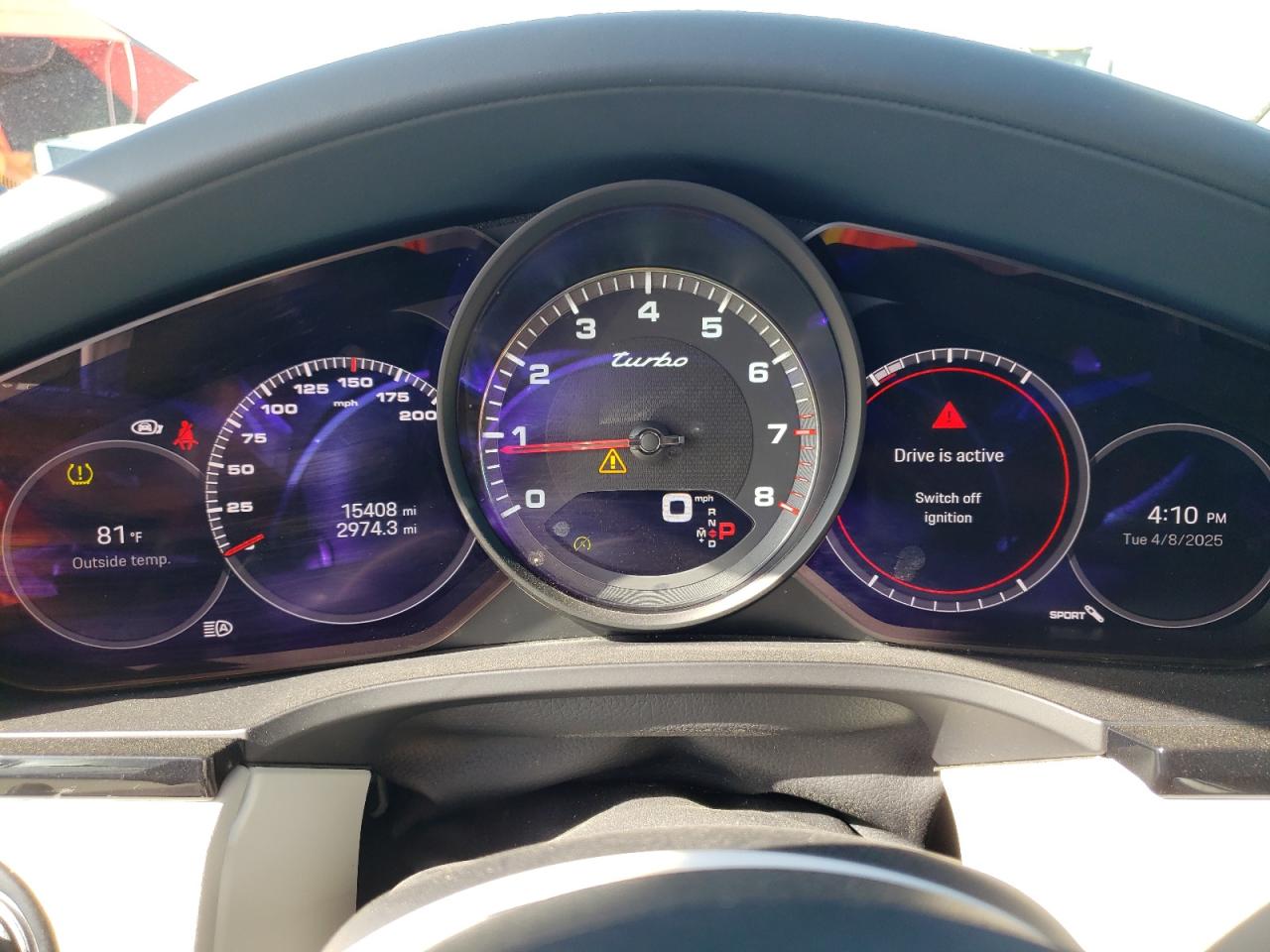 2022 PORSCHE CAYENNE TURBO VIN:WP1AF2AY0NDA44162