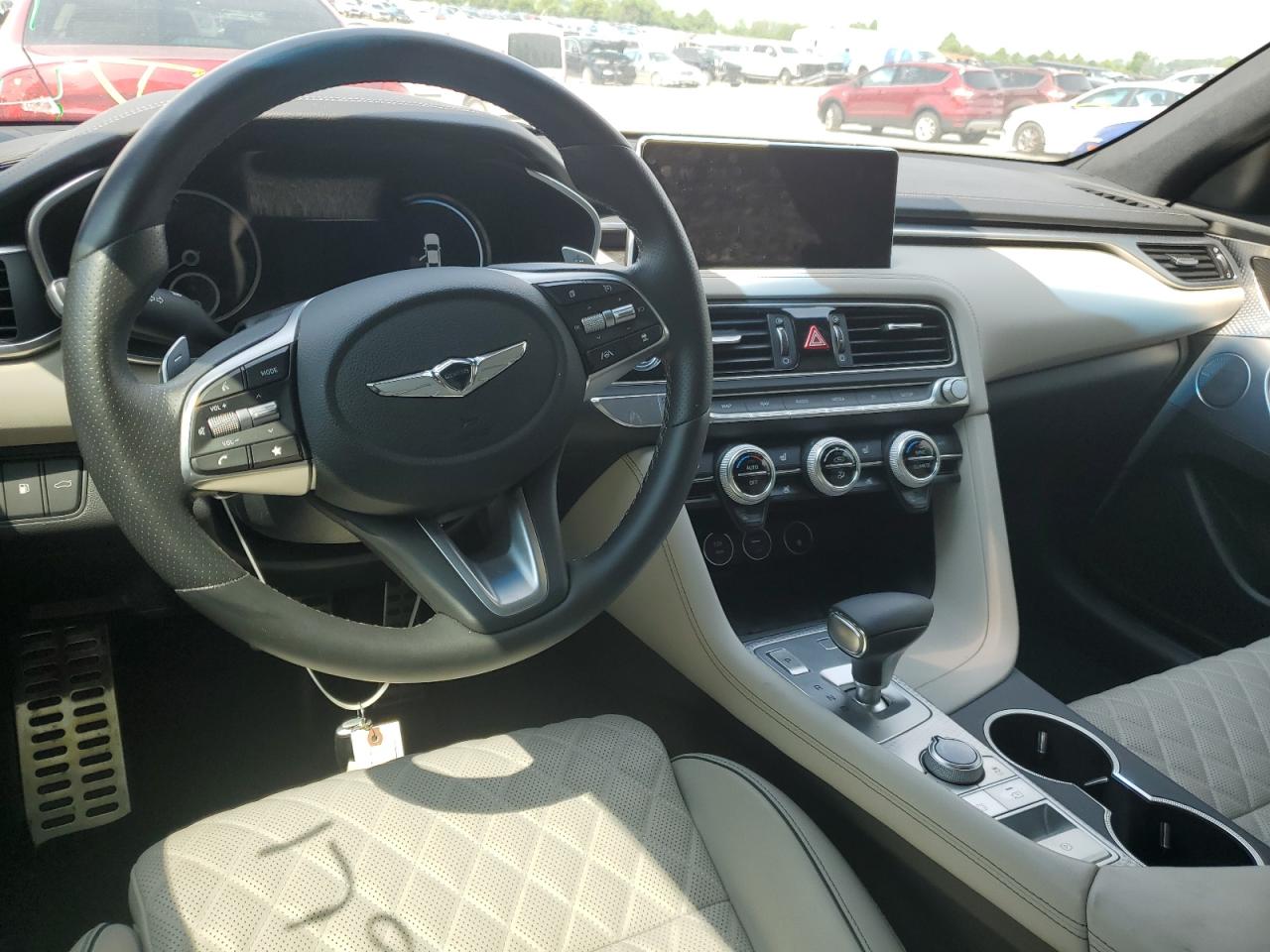 2022 GENESIS G70 BASE VIN:KMTG54TE6NU087273