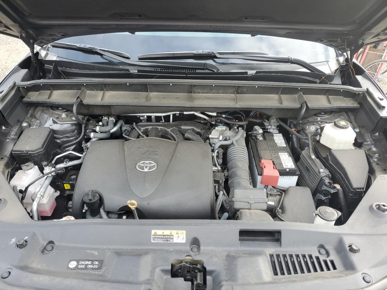 2022 TOYOTA HIGHLANDER XLE VIN:5TDGZRBH2NS230171