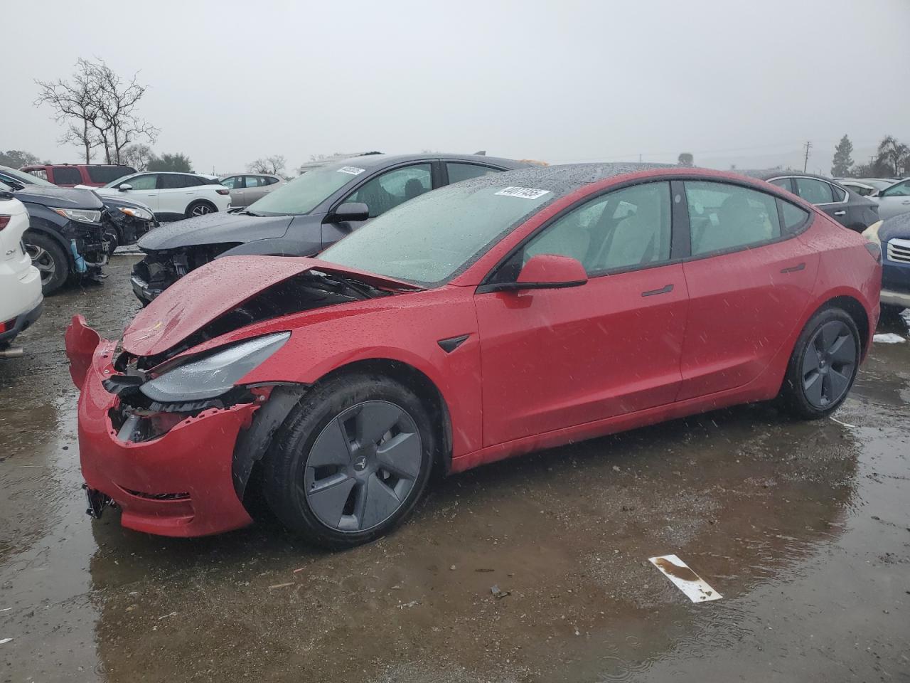 2022 TESLA MODEL 3  VIN:5YJ3E1EBXNF296068
