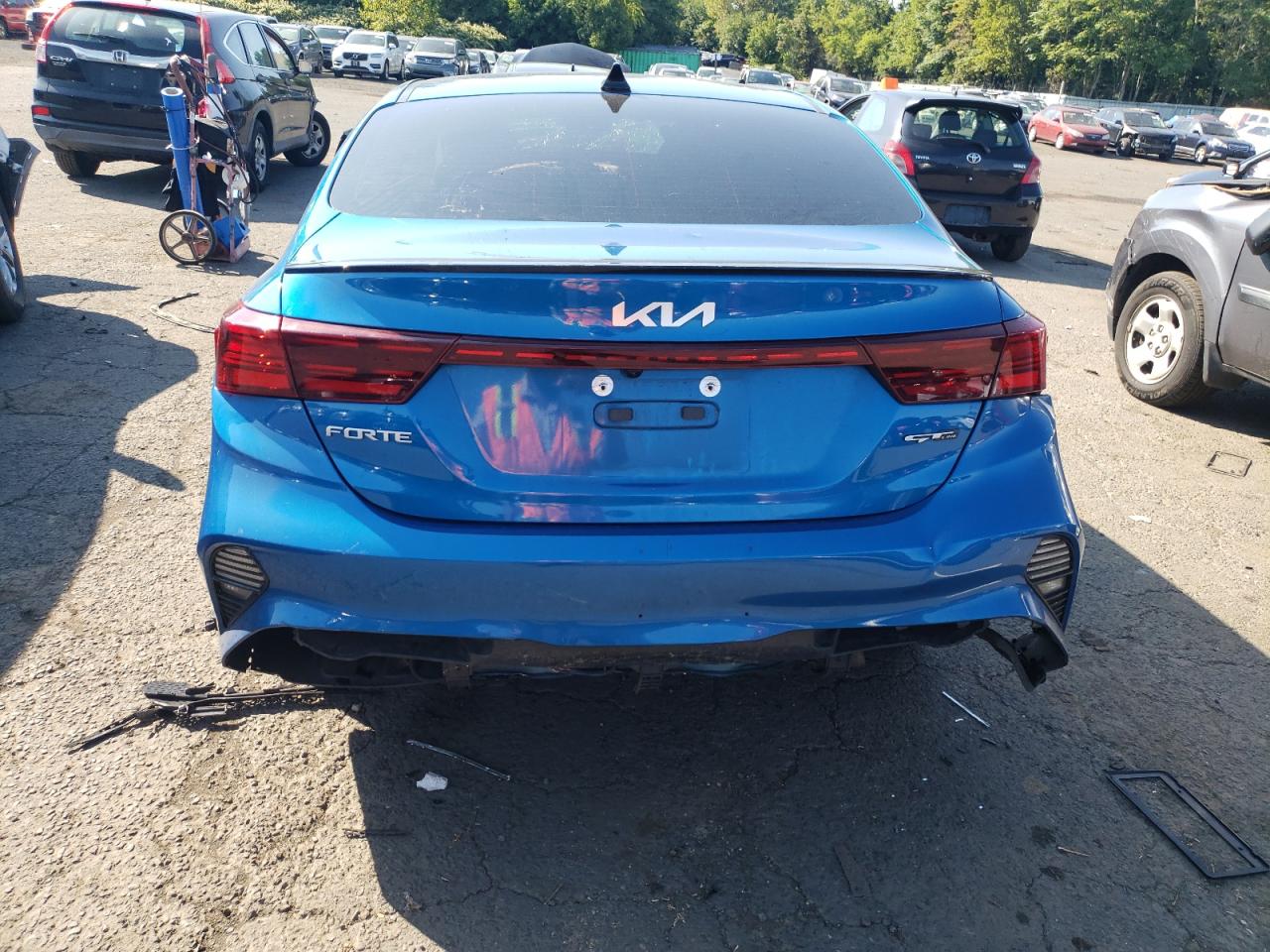 2022 KIA FORTE GT LINE VIN:3KPF54ADXNE454257