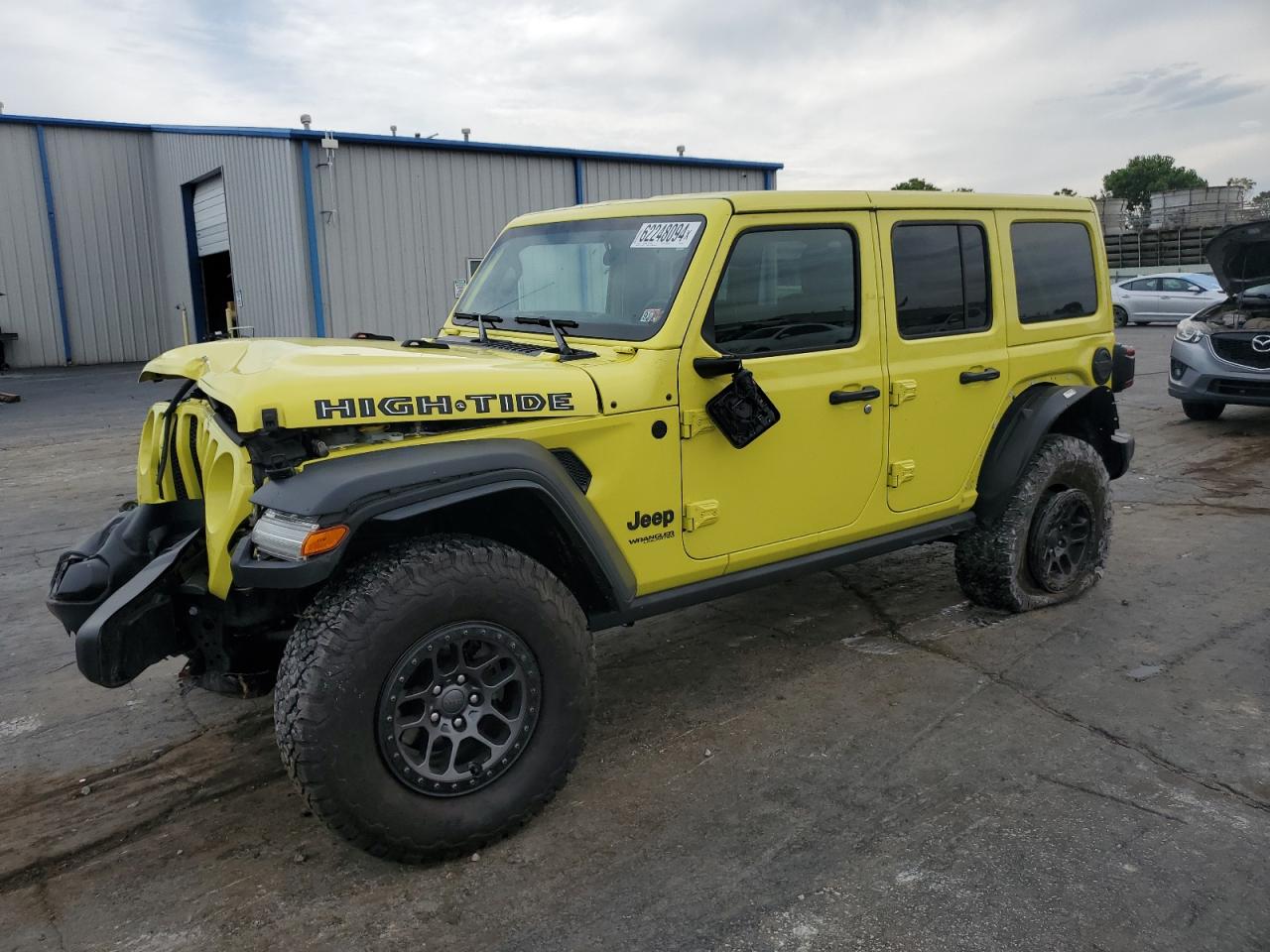 2022 JEEP WRANGLER UNLIMITED SPORT VIN:1C4HJXDG9NW239017