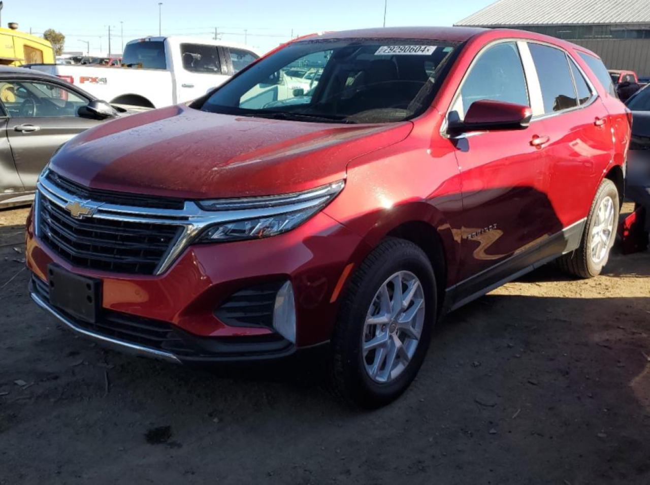 2022 CHEVROLET EQUINOX LT VIN:3GNAXUEV8NL181698